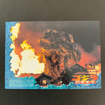 Godzilla 2000 Millennium Toho Monsters MECHAGODZILLA No.15 Collectable Card-image
