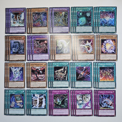 57x Cyber Dragon Core End Cyberdark Chimera Realm Horizon Herz Core Emergency EU-image