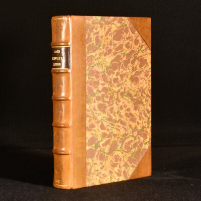 1857 Letters of James Boswell Addressed to the Rev. W. J. Temple First Edition-image