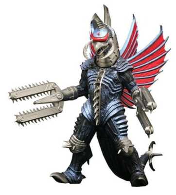 Gigan 2005 Power Up Type Godzilla: Final Wars Movie Monster Series yyy Figure-image