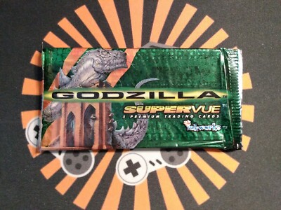 Godzilla Inkworks Supervue Trading Card Pack 1998-image