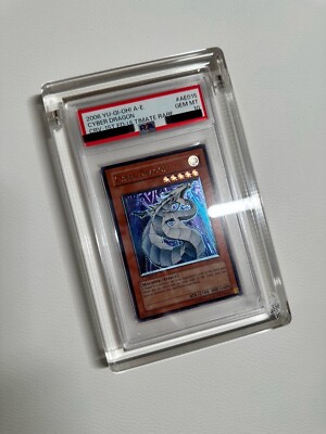 FOR DISPLAY - Asian English AE Cyber Dragon Ultimate Rare PSA 10 CRV-AE015-image