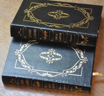 Page Smith - John Adams JOHN ADAMS :  Easton Press 1st Edition 1st Printing-image