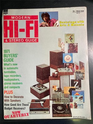 Winter 1971 - Modern Hi-Fi & Stereo Review - Scott 499 Fisher 701 Lafayette 1500-image