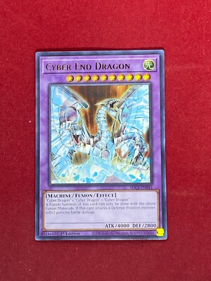 Yu-Gi-Oh! Ultra Rare Misprint Cyber End Dragon SDCS-EN041-image