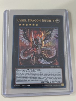 Cyber Dragon Infinity (LEDD-ENB31) 1st Edition - Ultra Rare - Near Mint-image