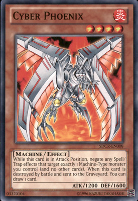 Cyber Phoenix SDCR-EN008 Yugioh-image