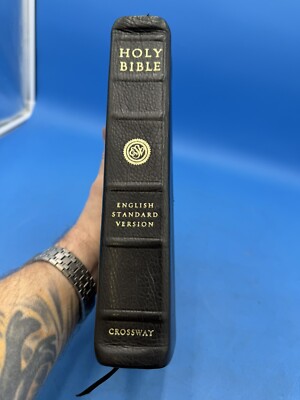 Rare 2003 ESV Heirloom Reference Bible Calfskin 