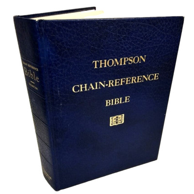 Thompson Chain Reference Bible Kirkbride 1964 KJV King James 4th Improved Book-image