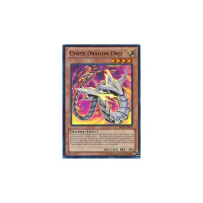 Cyber Dragon Drei - SDCR-EN002 - Super Rare - Yugioh-image