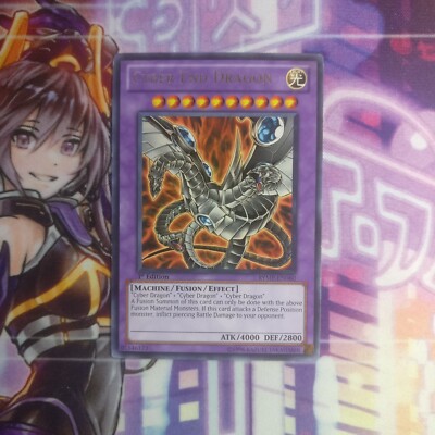 1X CYBER END DRAGON	RYMP-EN060	RARE	1ST	VERY LIGHT PLAY YUGIOH-image