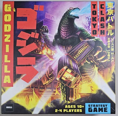 FUNKO GAMES GODZILLA TOKYO CLASH STRATEGY GAME #48713  NEW SEALED-image