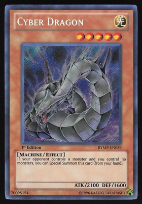 Cyber Dragon ALT ART - RYMP-EN059 - Secret Rare - 1st Edition Yugioh US Print-image