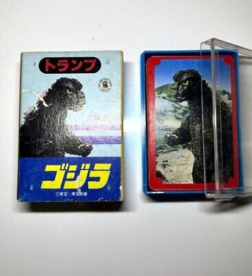 Yamakatsu Trump Children's Playing Cards Godzilla F/S FEDEX-image