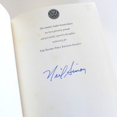 THREE FROM THE STAGE by Neil Simon SIGNED FIRST EDITION Leather FRANKLIN LIBRARY-image