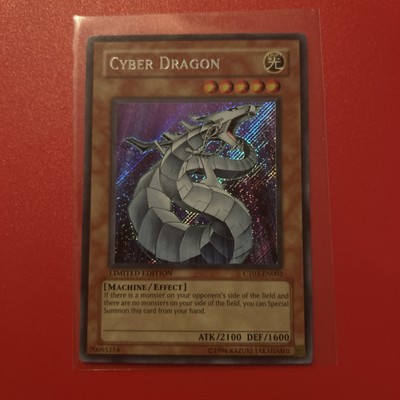 Cyber Dragon CT03-EN002! Secret Rare Limited Edition LP!-image