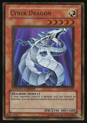 Cyber Dragon - GLD1-EN022 - Premium Gold Rare - Yugioh 4-image