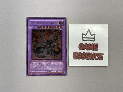 Yu-Gi-Oh! Chimeratech Over-Dragon POTD-FR034 Ultimate Rare FR Cyber-image