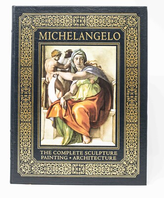 Easton Press - Michelangelo - The Complete Sculpture Painting Architecture - VG+-image