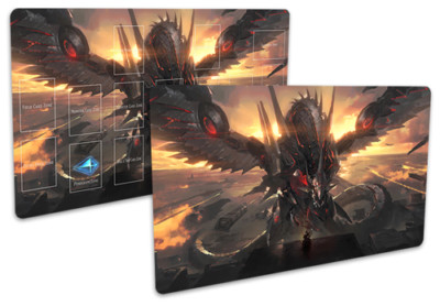 No.3068 Yugioh TCG Custom Playmat Cyber Dragon Infinity YGO Deck Game Play Mat-image