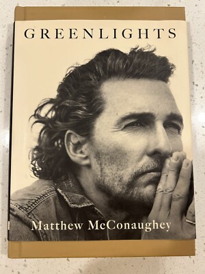 SIGNED!! Greenlights by Matthew McConaughey Autograph TRUE FIRST EDITION-image