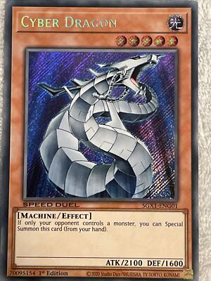 Yu-Gi-Oh! TCG Cyber Dragon Cybernetic Revolution CRV-EN015 1st Edition Super...-image