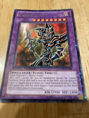 Yugioh 1x Mint Silver Rare Dark Paladin DT03-EN034 Near Mint-image