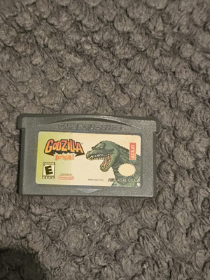 Godzilla: Domination! Nintendo GBA Game Boy Advance Authentic Cartridge Tested-image