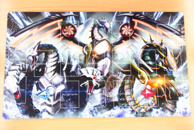 No.4# Yugioh TCG Custom Playmat Cyber End Dragon Cyber Infinity YGO Duel Mat-image