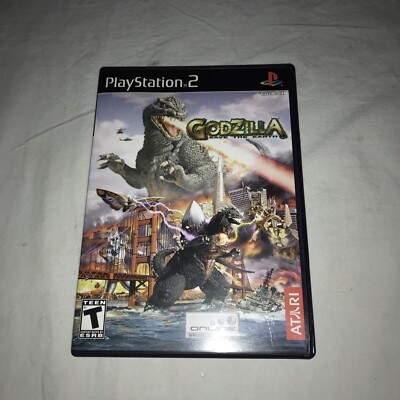 Godzilla Save The Earth Playstation 2! Excellent Condition! Clean!-image
