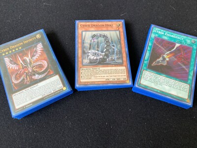 Yu-Gi-Oh! Complete Cyber Dragon Deck! Nachster Herz Tournament Ready!  + Bonus!-image