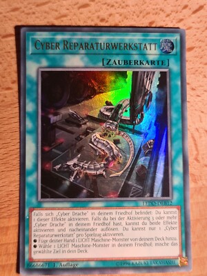Cyber Repair Plant▪︎YUGIOH▪︎LEDD▪︎2017▪︎ULTRA RARE▪︎GERMAN▪︎1st ED▪︎NM #0449-image