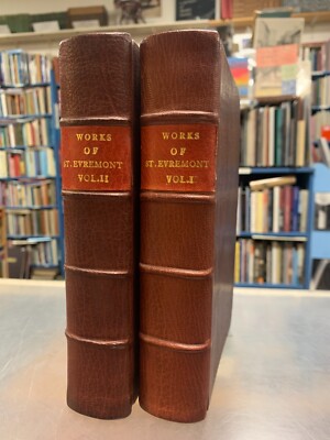Works of Mr. De St. Evremont, Translated, 2-Vol. 1700-image
