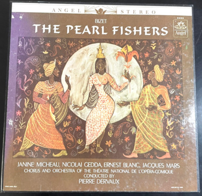 BIZET: THE PEARL FISHERS Box Records in Great Shape Vinyl LP Orchestra-image