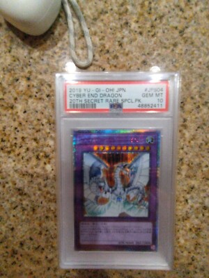 Yu-Gi-Oh Cyber ​​End Dragon 20CP-JPS04 20th Secret PSA10 Japanese-image