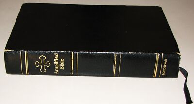 Amplified Bible by Zondervan (Leather Bound)-image