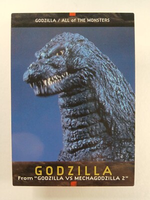 Godzilla #55 - Toho Monster Carddass Masters (1996 Japanese card) vintage kaiju-image