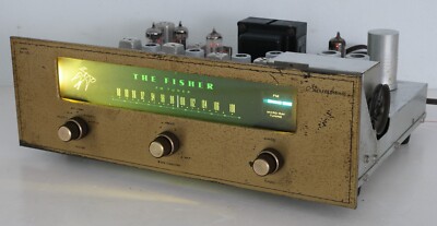 Fisher FM-100 Stereophonic FM Tuner with WX Multiplex : Good Working Condition!!-image