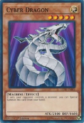 Yugioh - Cyber Dragon - 1st Edition NM - Free Holographic Card-image