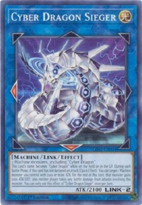 *** CYBER DRAGON SIEGER *** 1ST EDITION LDS2-EN034 MINT/NM YUGIOH!-image