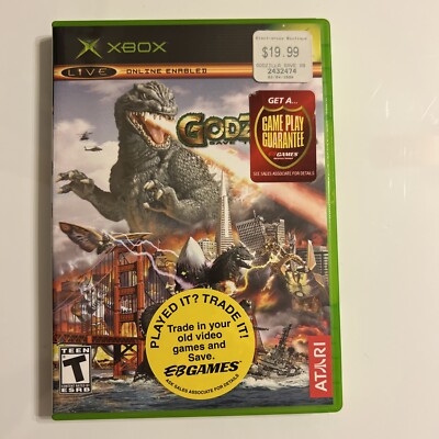 Godzilla: Save the Earth (Microsoft Xbox, 2004)pre-owned ..-image