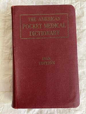 The American Pocket Medical Dictionary 18th Edition 1946-image