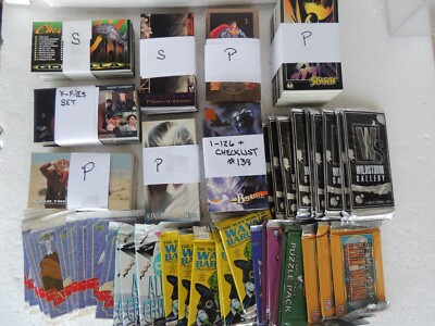 NON-SPORT LOT PS104 TALL SETS + PACKS SUPERMAN GODZILLA SPAWN  C-PICS U GET ALL-image