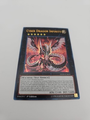 Yu-Gi-Oh! Cyber Dragon Infinity. Legendary Dragon Decks LEDD-ENB31 1st Edition -image