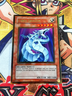 Cyber Dragon gld1-en022 Ltd Ed (VLP/LP) Gold Rare Yu-Gi-Oh!-image