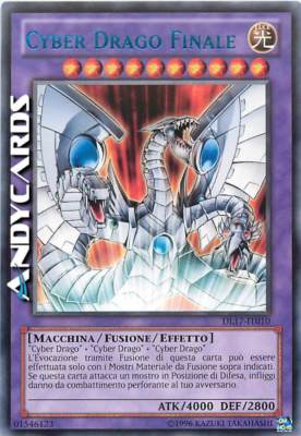 CYBER DRAGON FINAL (EX CYBER DRAGON FINAL) (End Dragon) • Rare Blue • DL17 IT010-image