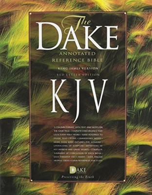 Finis J Dake Dake's Annotated Reference Bible-KJV (Leather Bound) (UK IMPORT)-image