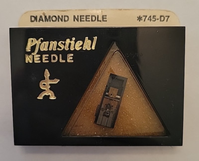 Pfanstiehl 745-D7 Diamond Needle for Sanyo, Fisher. New old stock-image
