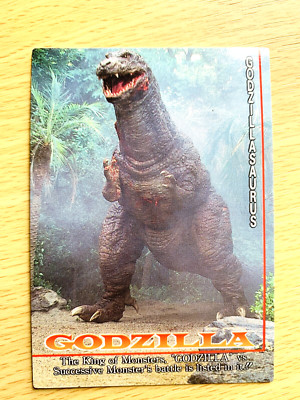 Godzilla Saurus  1995  CARD No.51 TOHO  From Japan  E-11-image