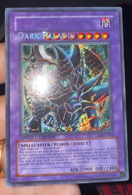 Yu-Gi-Oh! Dark Paladin DMG-001 Double Error Name Shift Misprint-image
